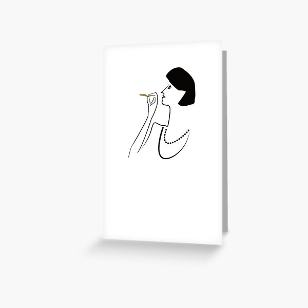 So CLASSY! Greeting Card