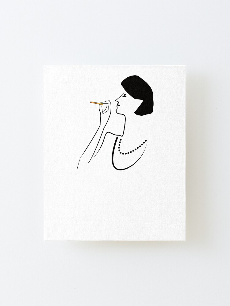 Alternate view of So CLASSY! Mounted Print