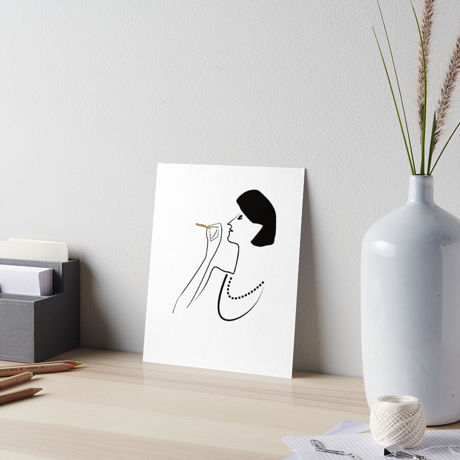 So CLASSY! Art Board Print