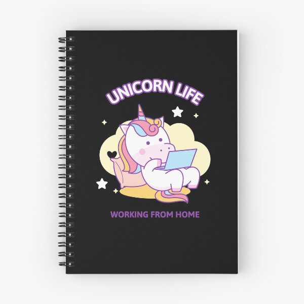 Item preview, Unicorn Life Working From Home designed and sold by Crafty-Mornings.