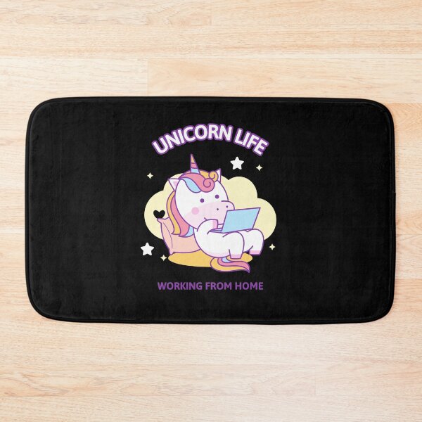 Item preview, Unicorn Life Working From Home designed and sold by Crafty-Mornings.