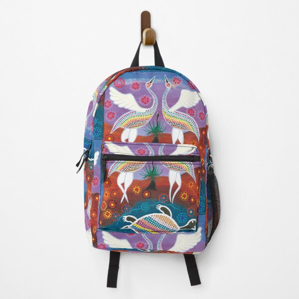 Item preview, Dancing Brolgas at the Waterhole designed and sold by MickAndoDesigns.
