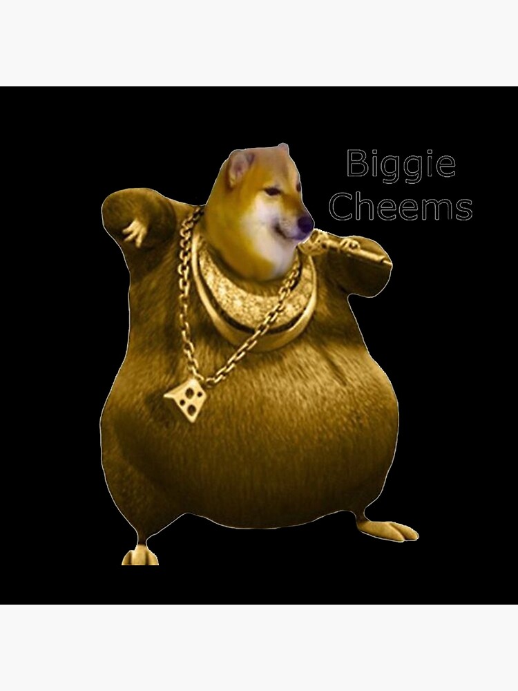 Biggie Cheese-Divertido | Lámina rígida