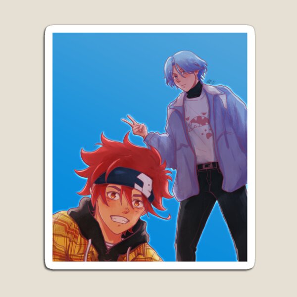 Sasaki and Miyano Gilding Travel Sticker [Yoshikazu Miyano] (Anime Toy) -  HobbySearch Anime Goods Store