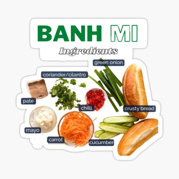 Item preview, Banh mi designed and sold by jlicero.
