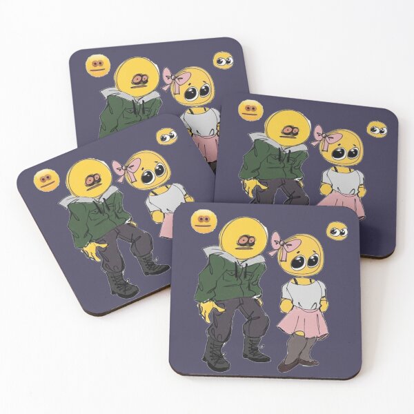 Item preview, Cursed Emoji Dating Couple designed and sold by RarePNGs.