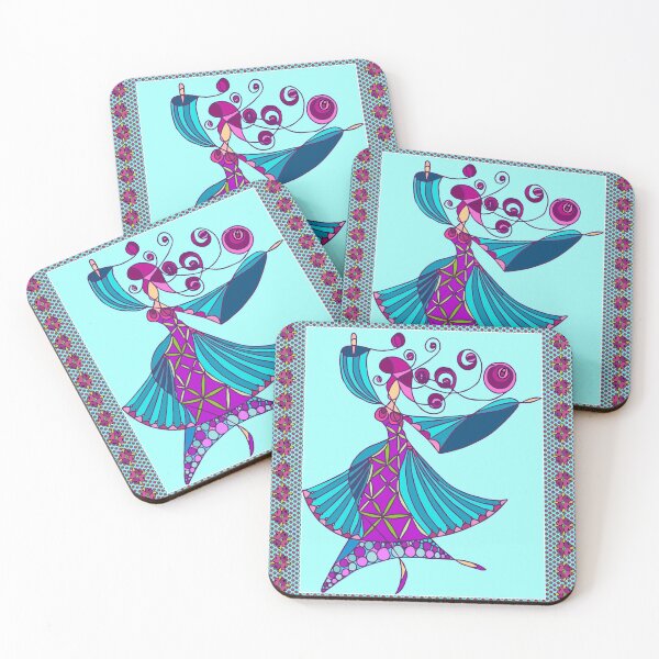 Item preview, Dancing among Lilas designed and sold by Indiarte.