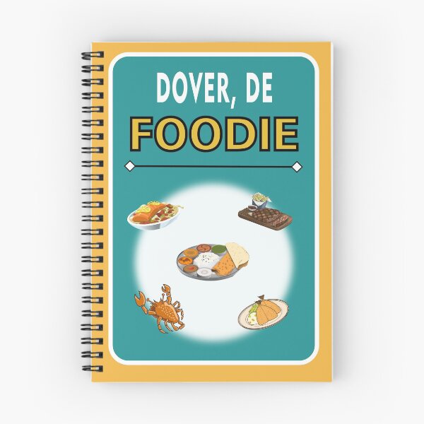 Item preview, Dover, Delaware  - Foodie - Agua Green Background designed and sold by ThisNThatImages.