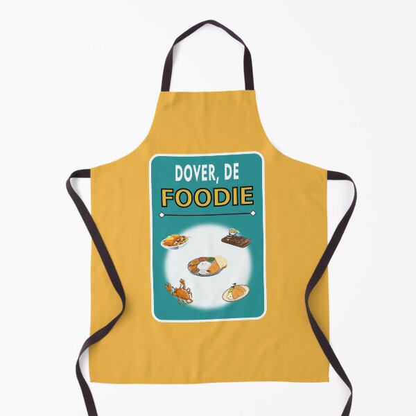 Item preview, Dover, Delaware  - Foodie - Agua Green Background designed and sold by ThisNThatImages.