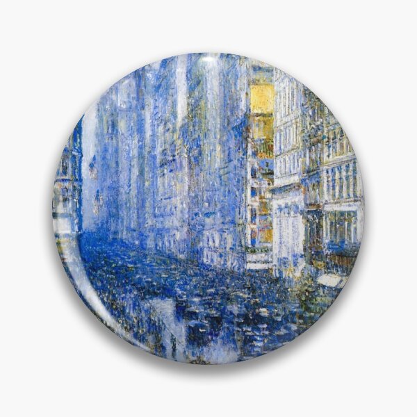 Item preview, Fifth Avenue In The Winter 1919 - Hassam Enhanced Artwork Reproduction designed and sold by molamode.