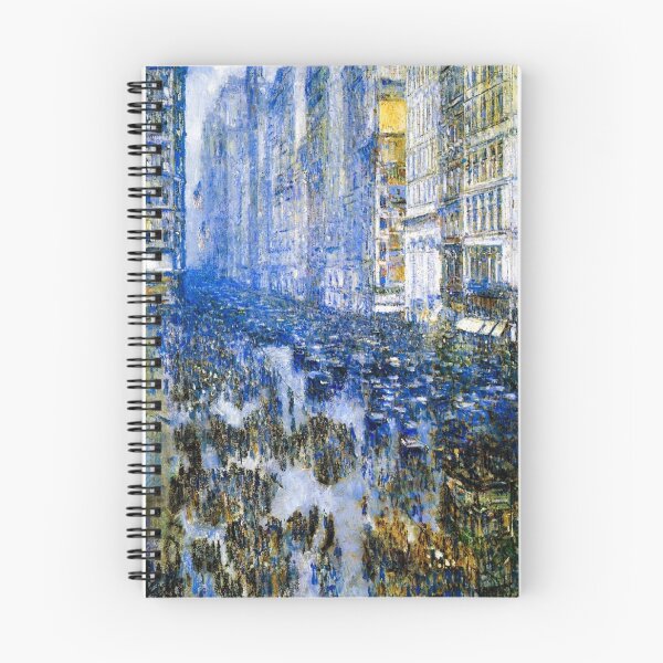 Item preview, Fifth Avenue In The Winter 1919 - Hassam Enhanced Artwork Reproduction designed and sold by molamode.