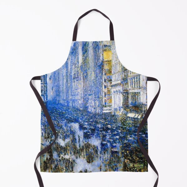Item preview, Fifth Avenue In The Winter 1919 - Hassam Enhanced Artwork Reproduction designed and sold by molamode.