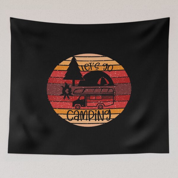 Item preview, let's go camping - Funny camping designed and sold by zahra369der.