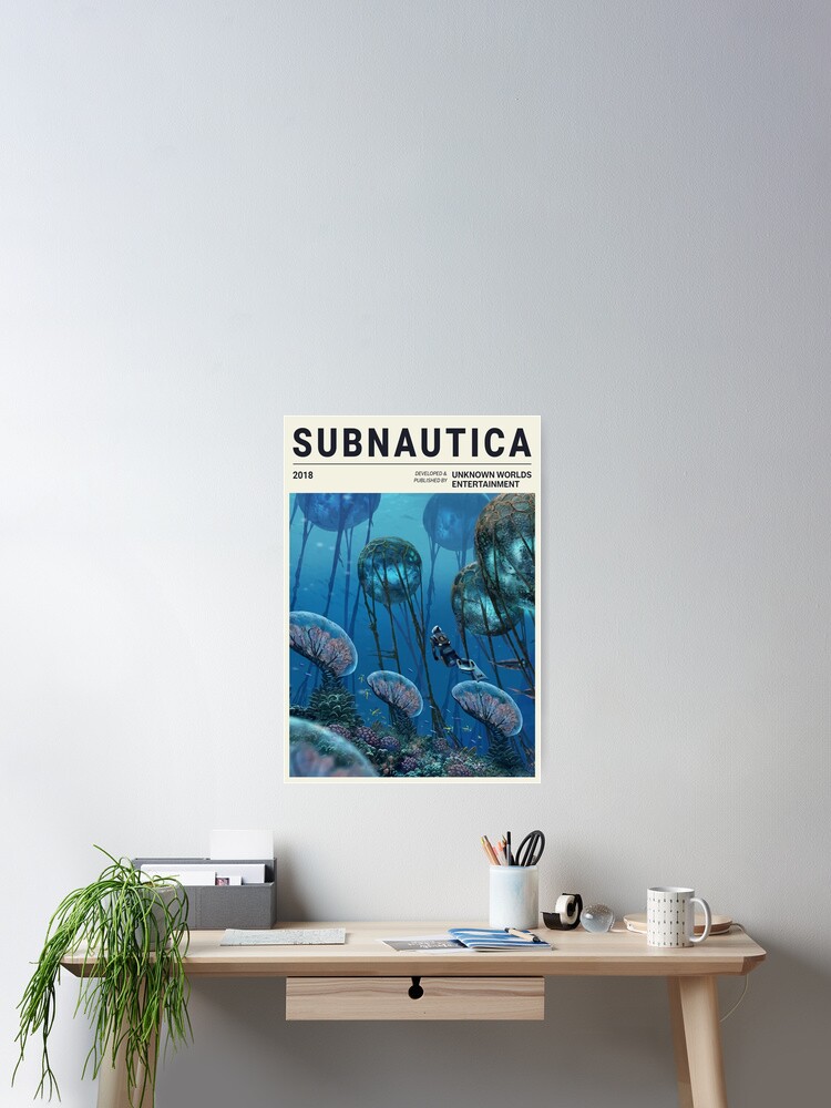 Thumbnail 2 of 3, Poster, Subnautica - Grand Reef designed and sold by Clarkrd2.