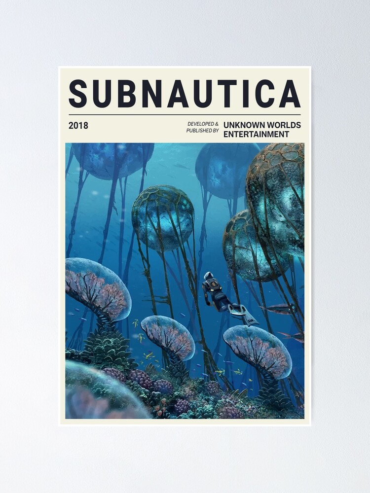 Thumbnail 1 of 3, Poster, Subnautica - Grand Reef designed and sold by Clarkrd2.