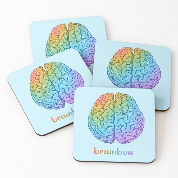Item preview, Brainbow (Rainbow Brain!) designed and sold by KelseyLovelle.