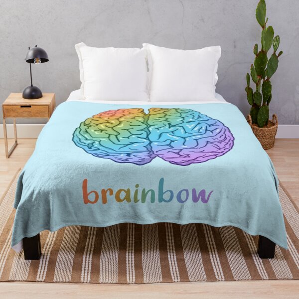 Item preview, Brainbow (Rainbow Brain!) designed and sold by KelseyLovelle.