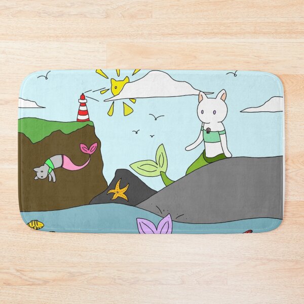 Item preview, Kitty Mermaid Cove designed and sold by theAliCat.