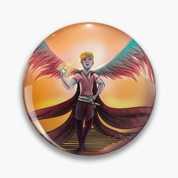 Item preview, Aasimar Monk designed and sold by taliasketches.