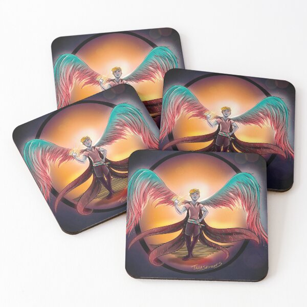 Item preview, Aasimar Monk designed and sold by taliasketches.