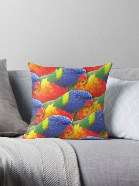 Item preview, Rainbow Lorikeet Psychedelic Party designed and sold by Birds & Things.