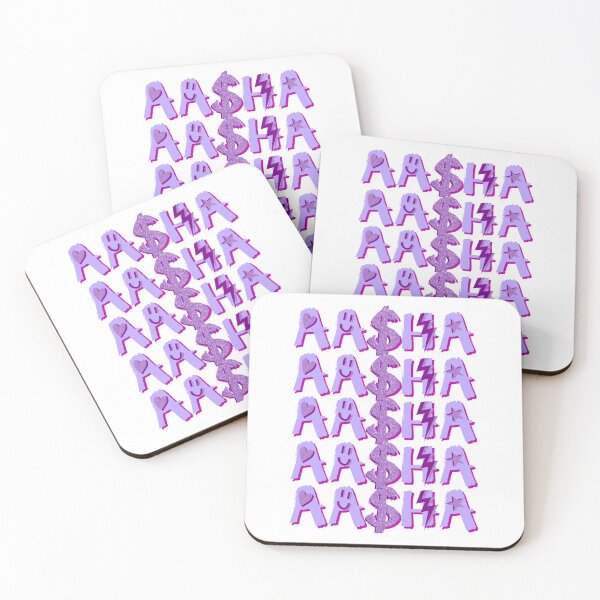 Item preview, AASHA name designed and sold by Julia Santos.