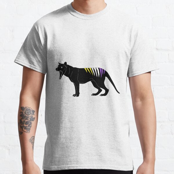 Thylacine - Nonbinary Pride Flag Classic T-Shirt