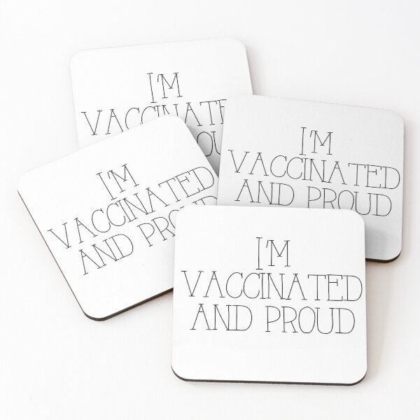 Item preview, I'm Vaccinated and proud! designed and sold by kayleetubbs.