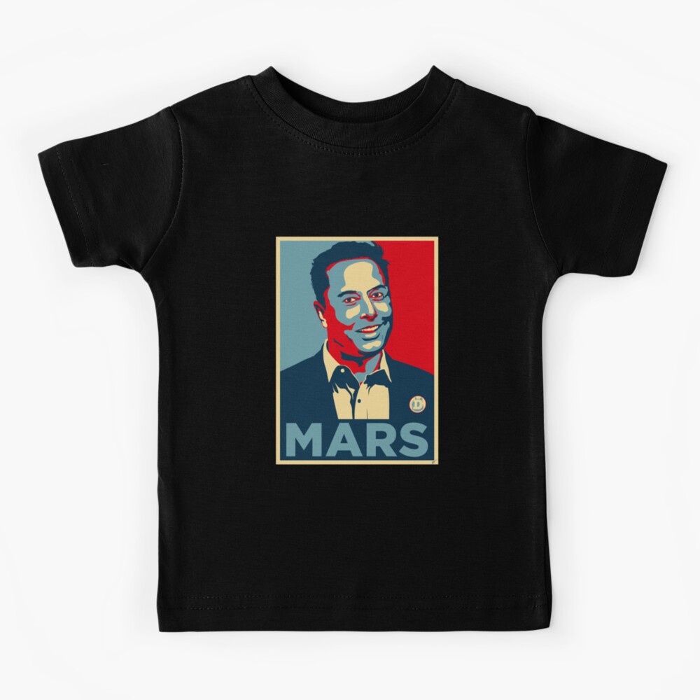 elon musk mars baby shirt