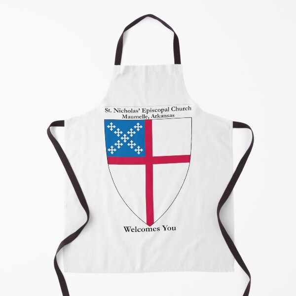 Item preview, St. Nicholas’ Episcopal Church - Maumelle, Arkansas - Traditional Shield Welcomes You PNG Cut-Out designed and sold by litmusician.