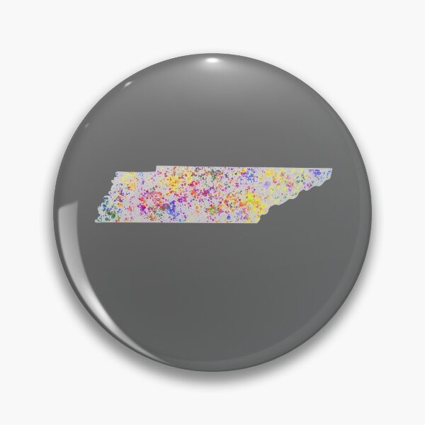 Artikelvorschau, Tennessee Splatter Regenbogen Zustand entworfen und verkauft von Cedarrue.