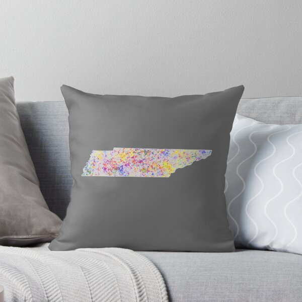 Item preview, Tennessee splatter rainbow state designed and sold by Cedarrue.