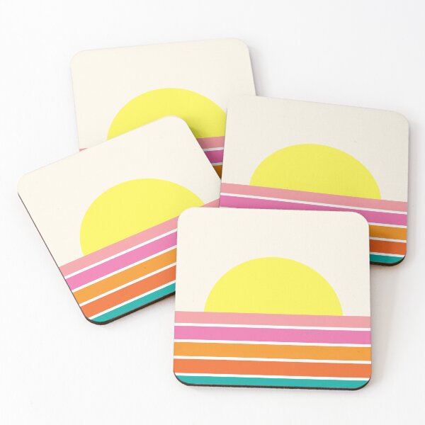 Item preview, Pink Retro Sunset designed and sold by Jan Weiss.