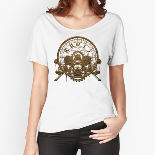 Vintage Steampunk Time Machine #1 Relaxed Fit T-Shirt