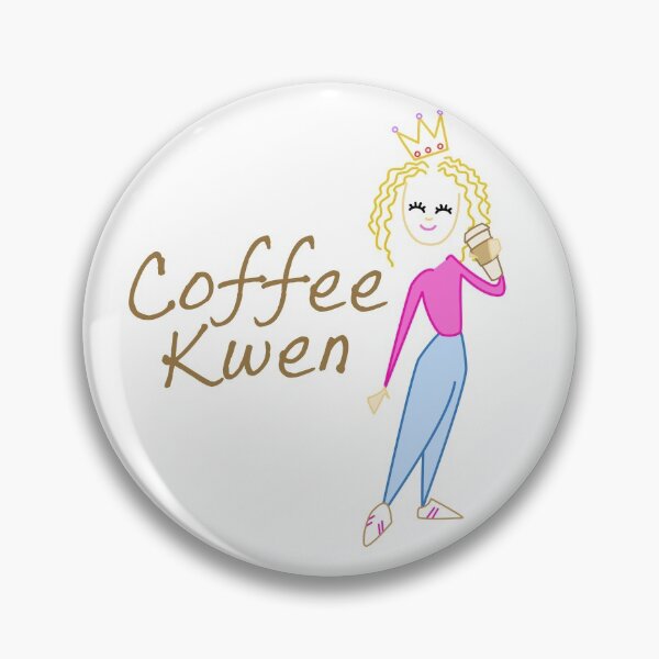 Item preview, Coffee Kwen (Queen) designed and sold by Da-Family-Biz.