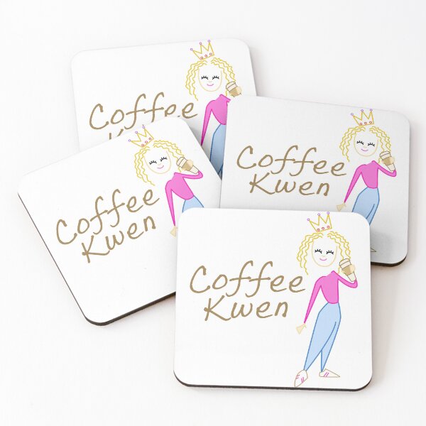 Item preview, Coffee Kwen (Queen) designed and sold by Da-Family-Biz.