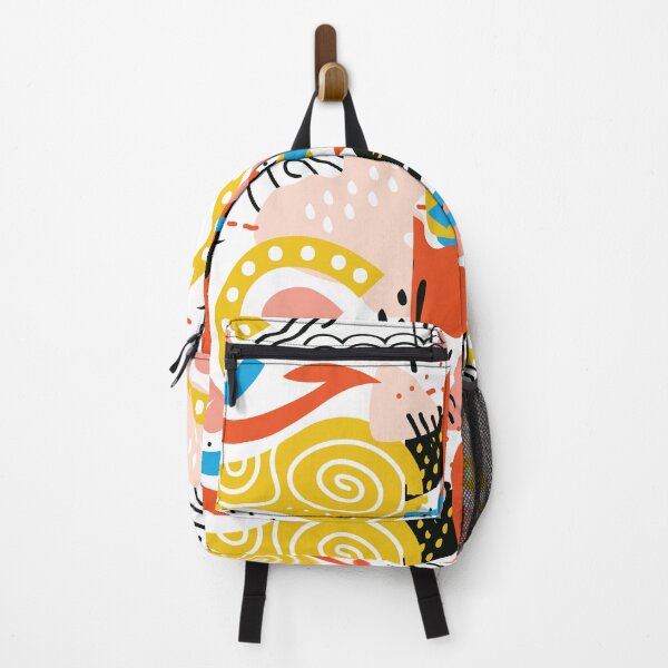 Item preview, Hand drawn colorful abstract element pattern designed and sold by ymd3signsshop.