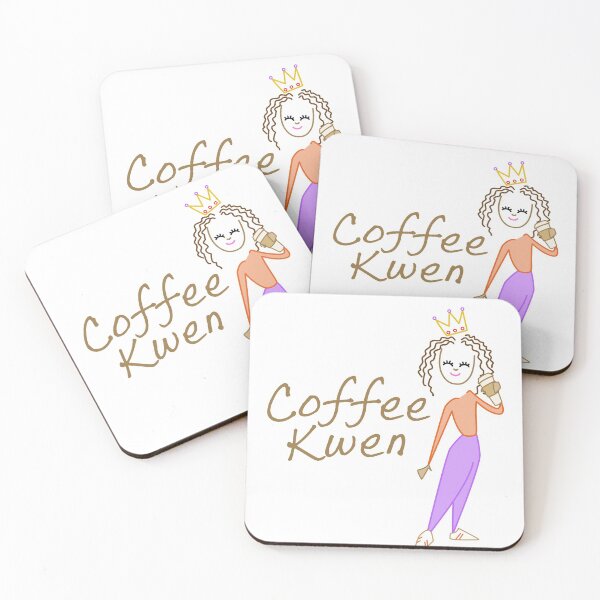 Item preview, Coffee Kwen (Queen) designed and sold by Da-Family-Biz.