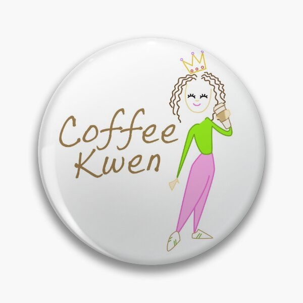 Item preview, Coffee Kwen (Queen) designed and sold by Da-Family-Biz.