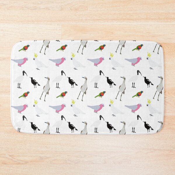 Item preview, Birds of Australia Pattern - White designed and sold by Digitaldingo.