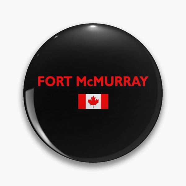 Item preview, Fort McMurray Canada Canadian Flag Dark Color designed and sold by TinyStarCanada.