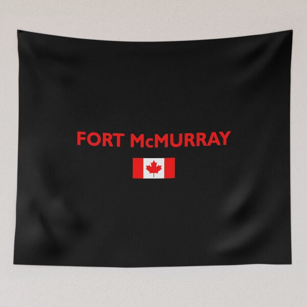 Item preview, Fort McMurray Canada Canadian Flag Dark Color designed and sold by TinyStarCanada.