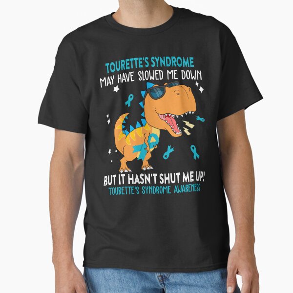 Item preview, Tourette's Syndrome Awareness Dinosaur Lover Tourette's Syndrome Warrior Gift designed and sold by Sabfit.