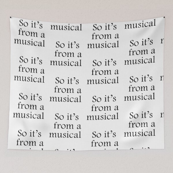 Item preview, Broadway musical it's from a musical designed and sold by artoffandom.