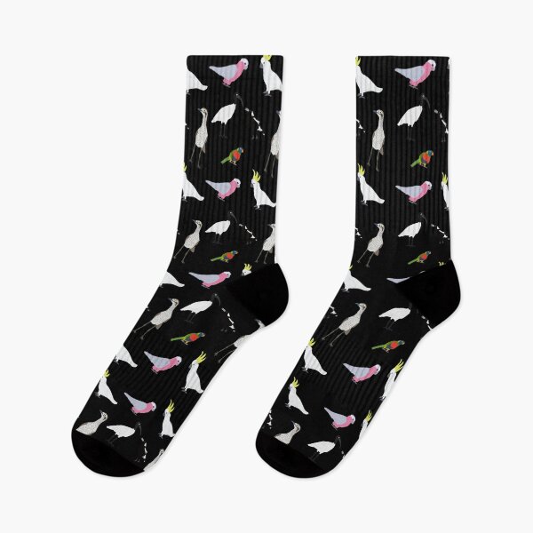 Item preview, Birds of Australia Pattern - Black designed and sold by Digitaldingo.