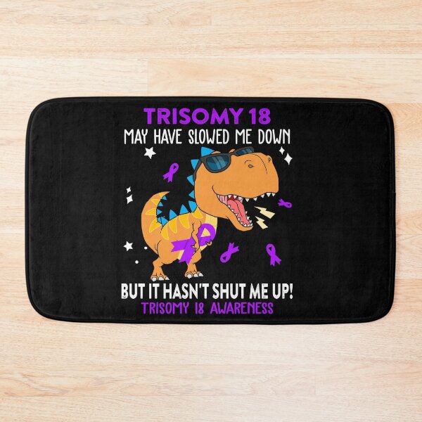 Item preview, Trisomy 18 Awareness Dinosaur Lover Trisomy 18 Warrior Gift designed and sold by Sabfit.