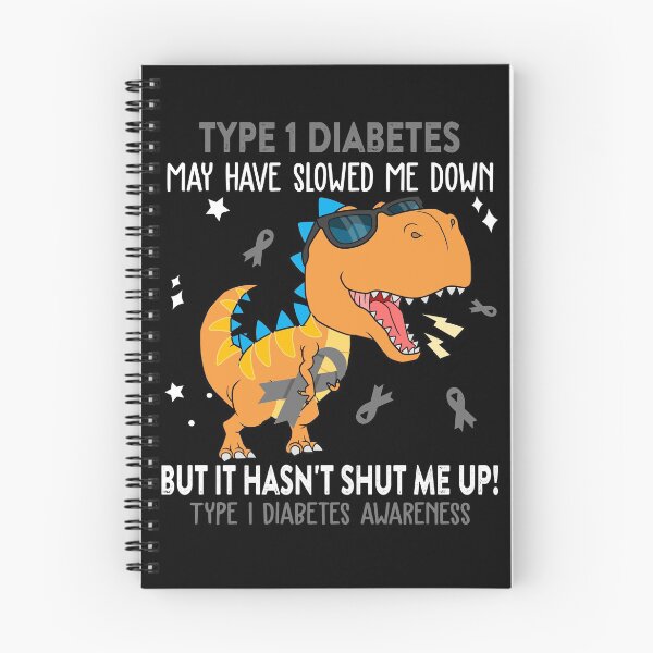 Item preview, Type 1 Diabetes Awareness Dinosaur Lover Type 1 Diabetes Warrior Gift designed and sold by Sabfit.