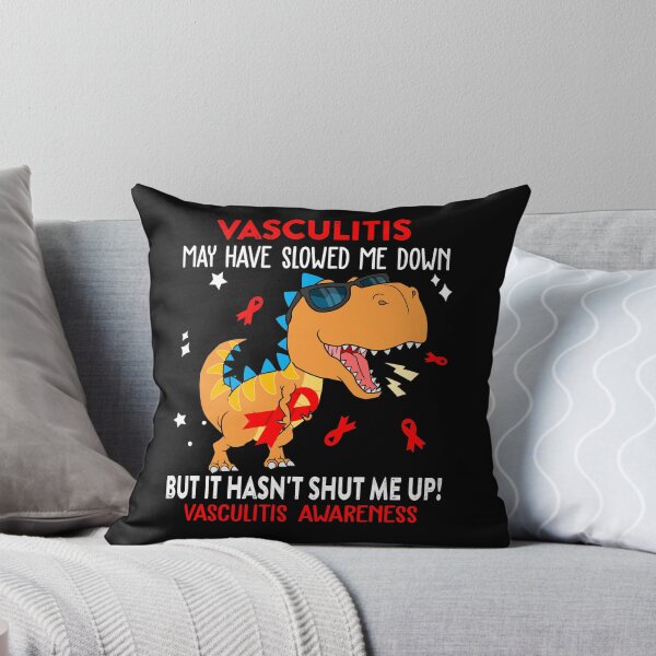 Item preview, Vasculitis Awareness Dinosaur Lover Vasculitis Warrior Gift designed and sold by Sabfit.