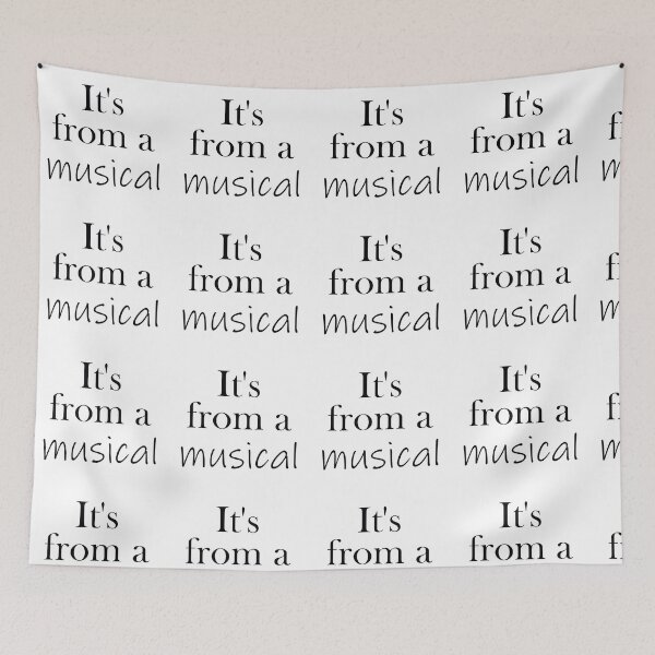 Item preview, Broadway musical it's from a musical lyrics broadway nerd designed and sold by artoffandom.