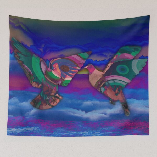 Item preview, athmosphere with fantasy pigeons designed and sold by Elmanji.